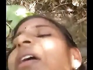 Kerala Malayali 26 yrs elderly unmarried hot, sexy girl fucked by her 29 yrs elderly unmarried lover and she moaning of painful delectation at forest sex video